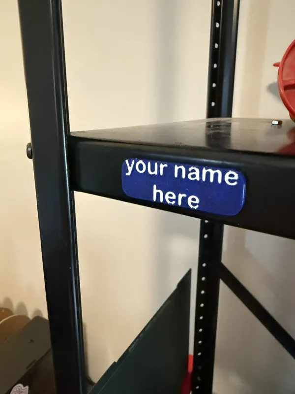 MAGNETAG-Multicolor Magnetic Name Tag