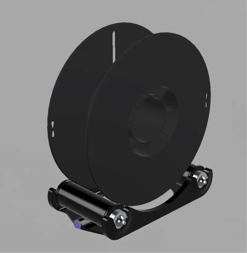 Spool Holder With PTFE fittings