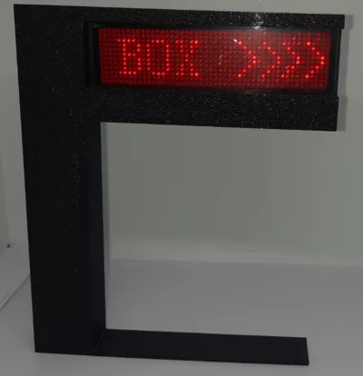 Slot Car Track LED Holder