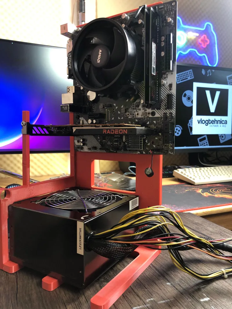 Open-Frame (m)ATX SFF PC CASE