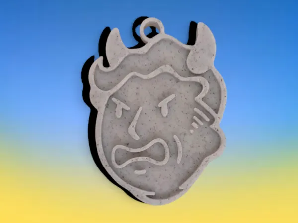 Porte-clés Vault Boy version diable