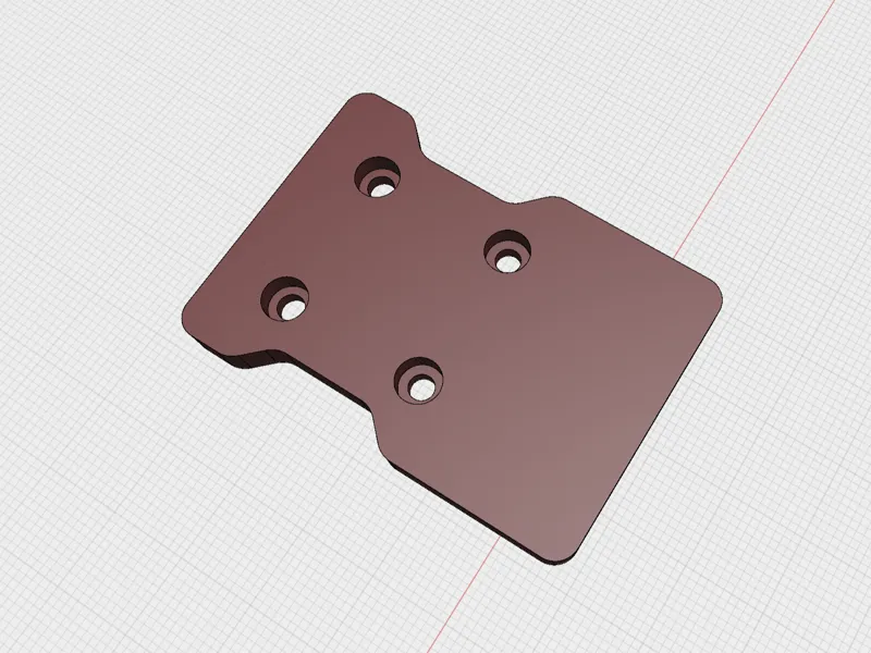 FPV Drone Skid Plate