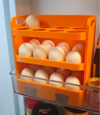 Multi-Layer Egg Storage Rack