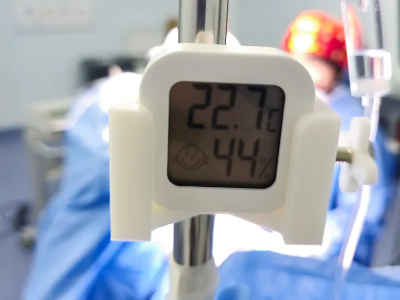 Thermometer holder