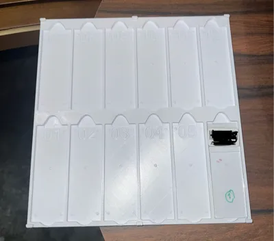 Microscope Slide Tray Stores 12(stacable)