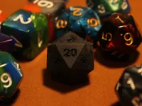 Dé D20 « tiens ma bière » — photo 1