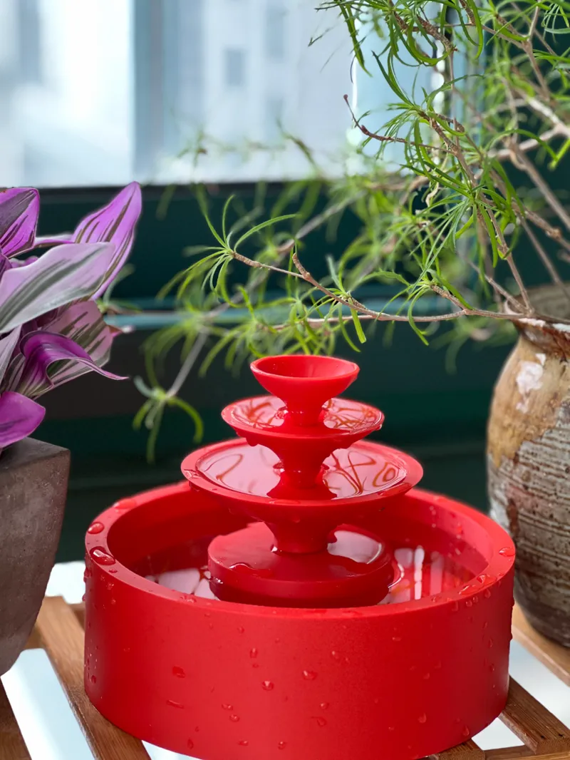 Fully functional table top Water Fountain 可出水的桌上喷泉