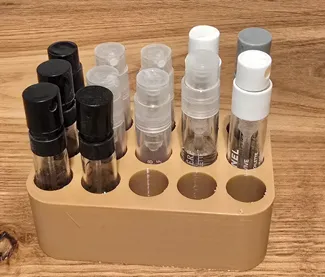 Kleiner Organizer für Parfümproben