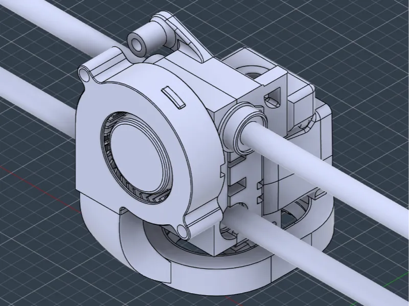 E3D v6 Print Head (Linear Bearing)