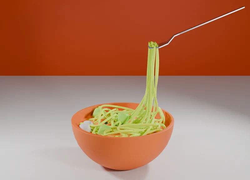 A Bowl Of Noodles