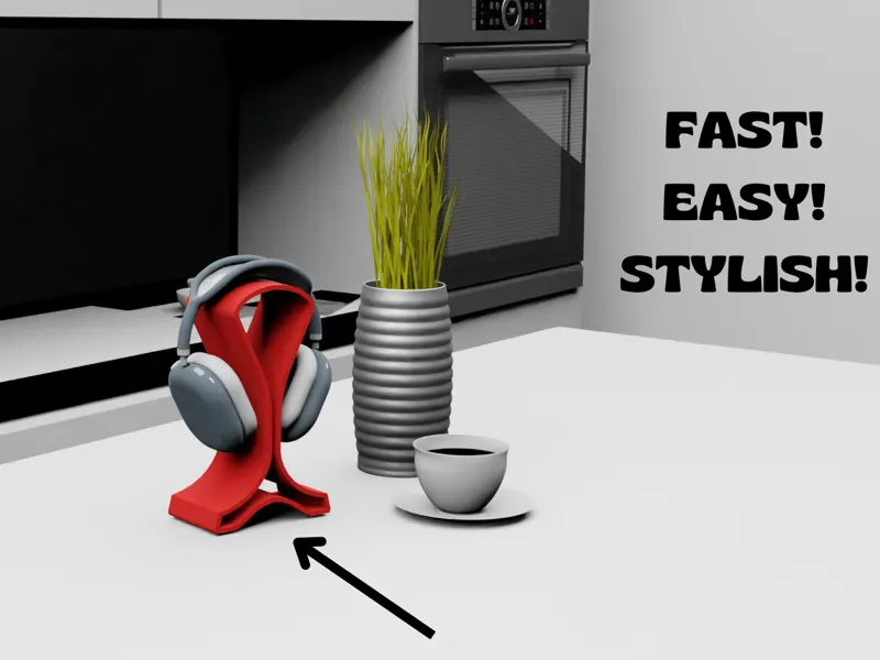STAND FOR WIRELESS HEADPHONES