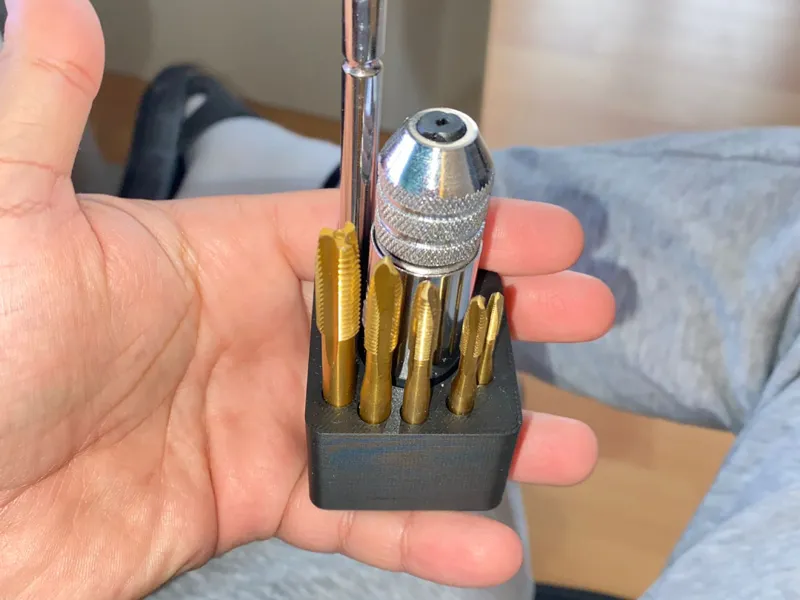 Gridfinity Tapping Kit Holder