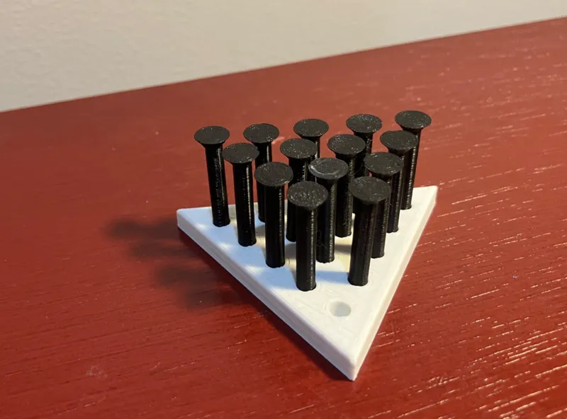 Mini Cracker Barrel Peg Jump Game