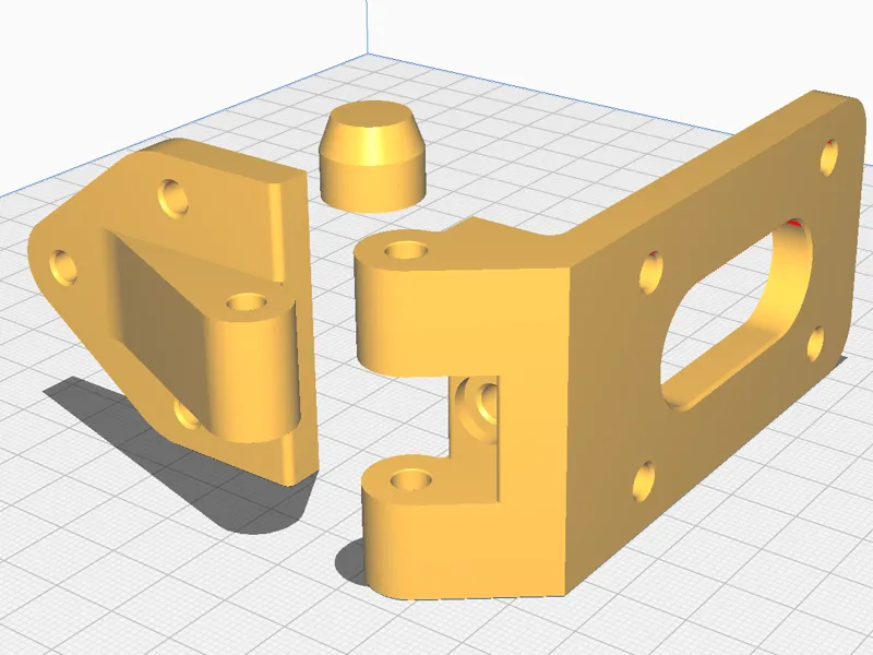 Cabinet Hinge for 1/2 Door