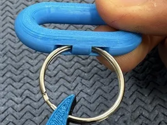 Hype chain links and key ring slot