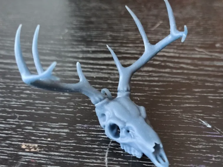 Deer Skull Key Chain