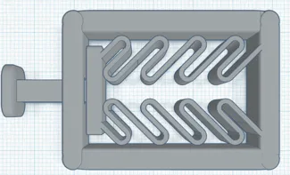 Print in Place Fidget Button