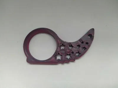 Keyrambit With stars smooth 