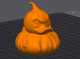Pumpkin Duck