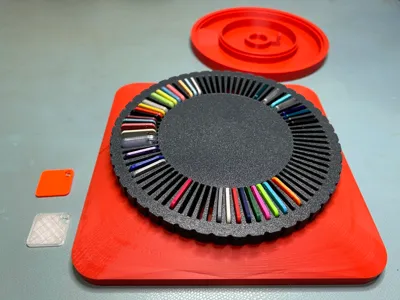 Wider Base for Swatch Display Holder & Carousel
