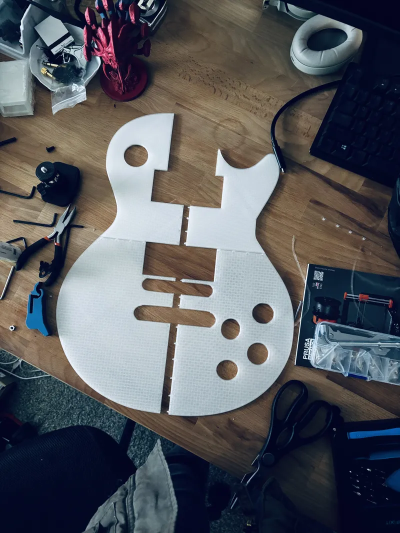 Les Paul Top Guitar Body