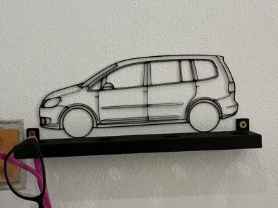 Sunglass wall holder VW Touran