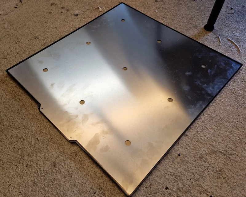 Elegoo OrangeStorm Giga plate storage