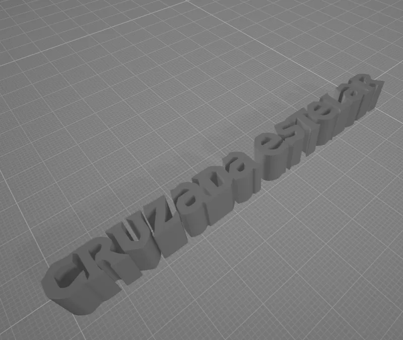 LETRAS CRUZADA ESTELAR