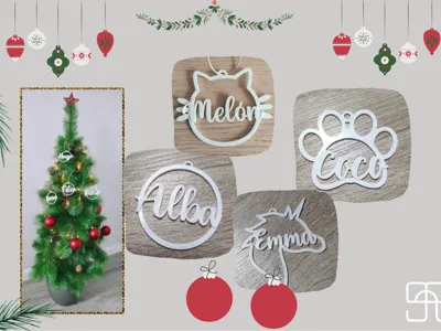 Custom christmas bauble