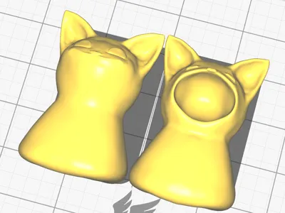 Popcat, Meme cat sculpture