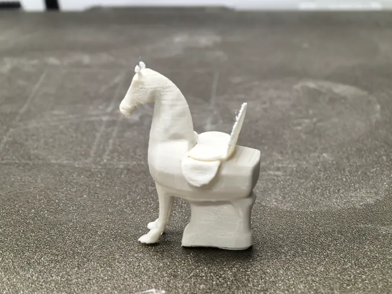 真正的马桶！