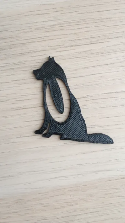 Siberian Husky Bookmarker by Antoñito Prime Designs - MakerWorld