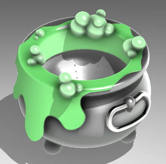 Witch's Cauldron - Planter - Self Watering