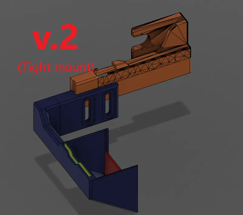 v.2 Purge bucket and nozzle wipe for Ender 3 S1