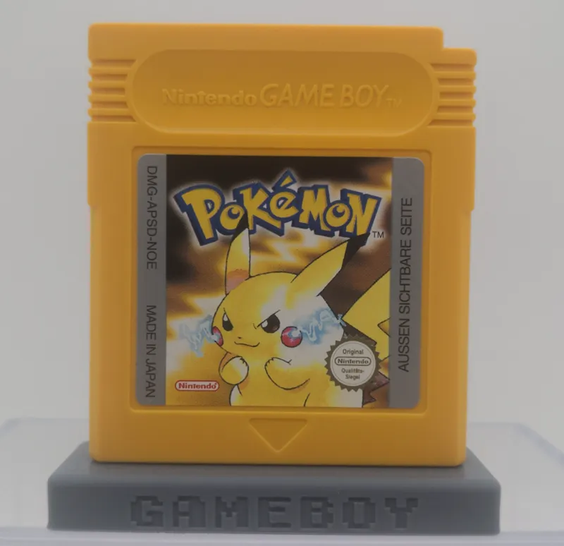 Gameboy Cartridge single display stand Ständer