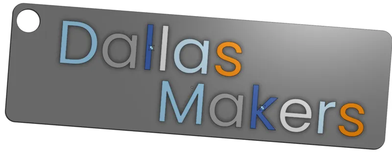 Dallas Makers KeyTag