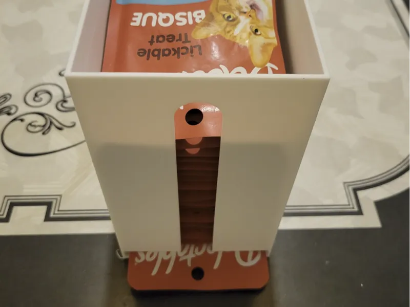 Delectables cat treat dispenser