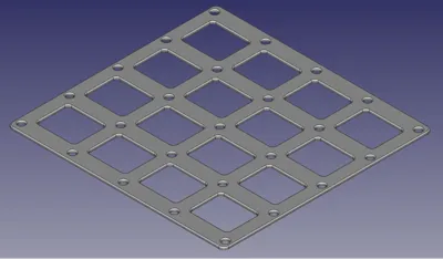 Molle Plate 4x4