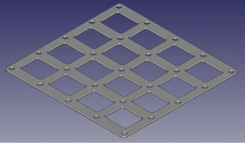 Molle Plate 4x4