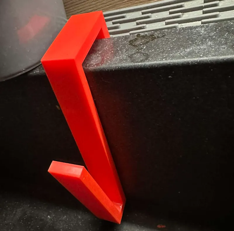 sink holder for cutting board