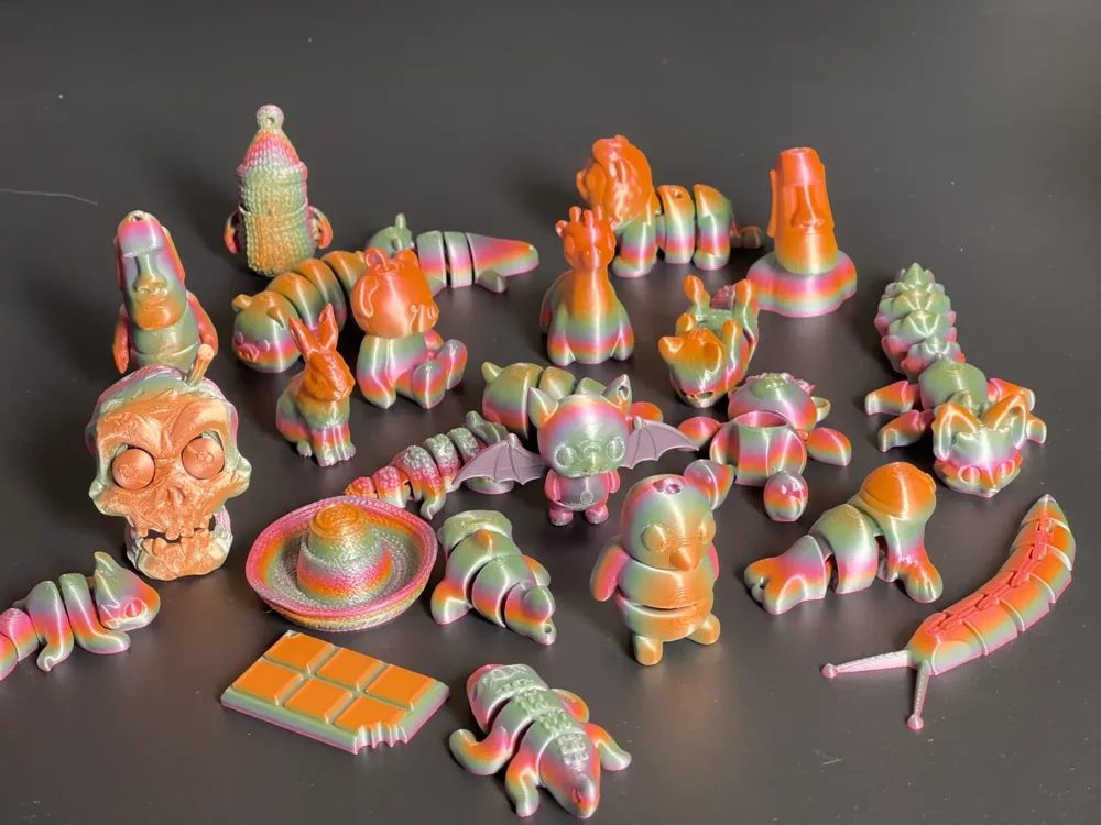 25 Keychain Collection for Street Stall Sales by 胡子兄弟 MakerWorld