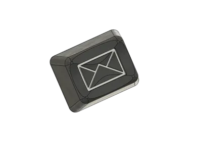 Keyboard key 22mm