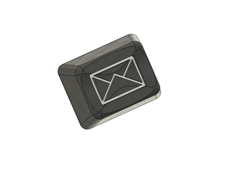 Touche clavier 22mm