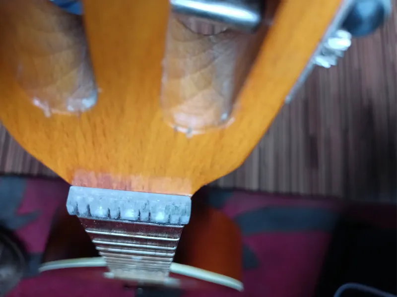 Defil mandolin slotted nut (zero fret)