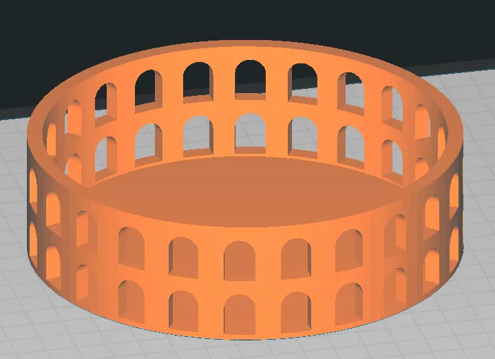 Simple Colosseum Bowl