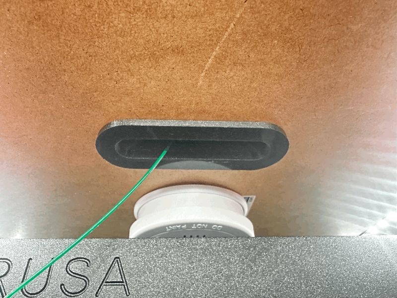 IKEA Lack Enclosure Filament Guide