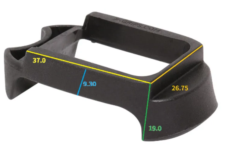 Mag adapter for USP-C P30-Vp9 17rd mags 