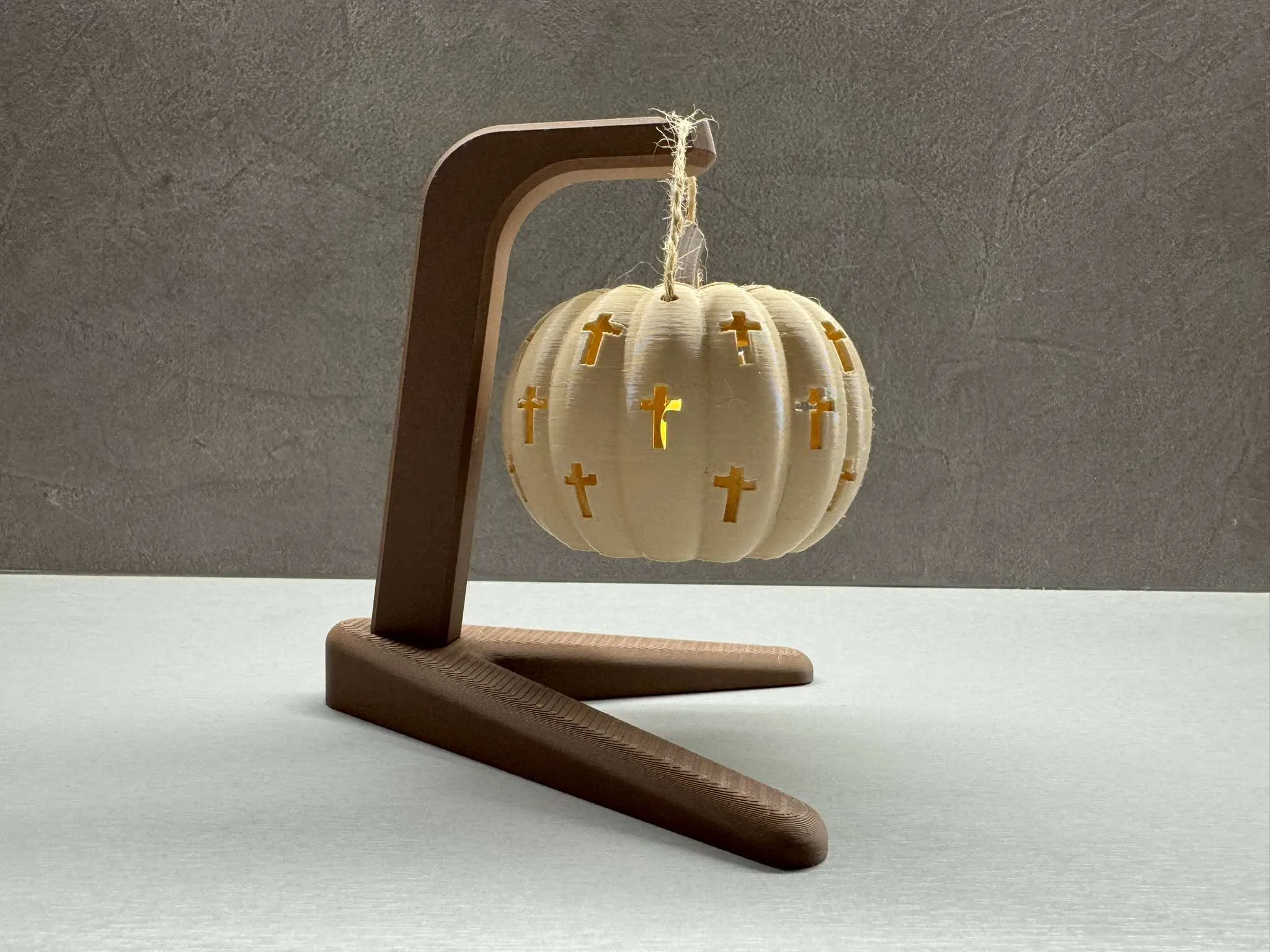 Small Led Pumpkins 80mm Mini Pumpkins for led tea lights with stand - Free 3D Print Model ...