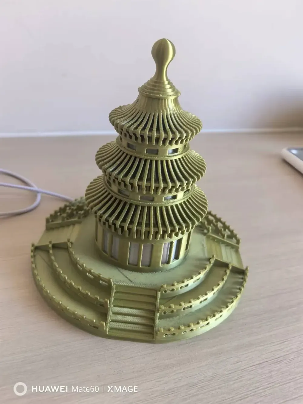 Temple of Heaven Night Light, Night Light, Ancient Architecture Small