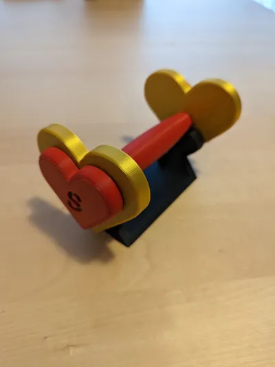 Valentine's Dumbbell Heart